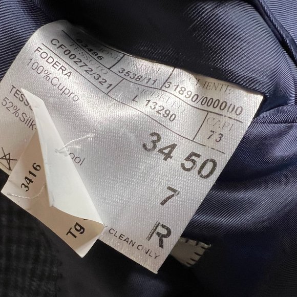 Canali Wool Sport Coat Beautiful Plaid Regular Fit Size US 40 - Picture 13 of 13